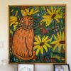 Cuadro gato de Nora Schkolnik