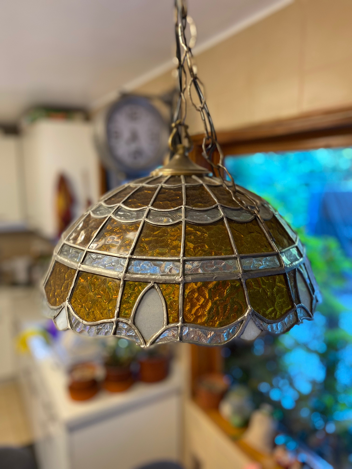 Lámpara Colgante Vitraux Vende y compra artículos de segunda mano