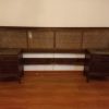 Proyecto para Restaurar. Respaldo Madera y Junco y Veladores