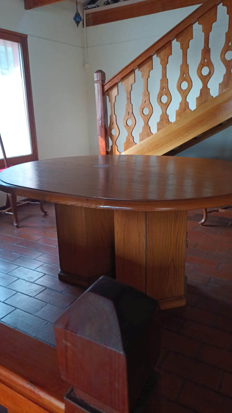 Juego comedor con 8 sillas Reina Ana - Imagen 4