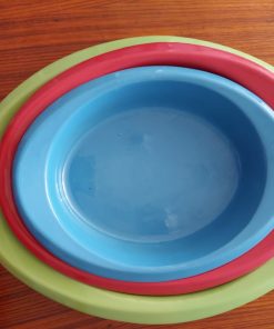 3 fuentes de cerámica