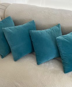 4 cojines felpa calipso