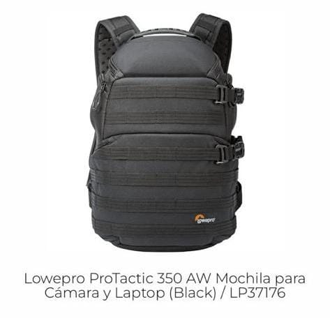 Mochila para cámara y laptop Lowepro ProTactic 350 AW
