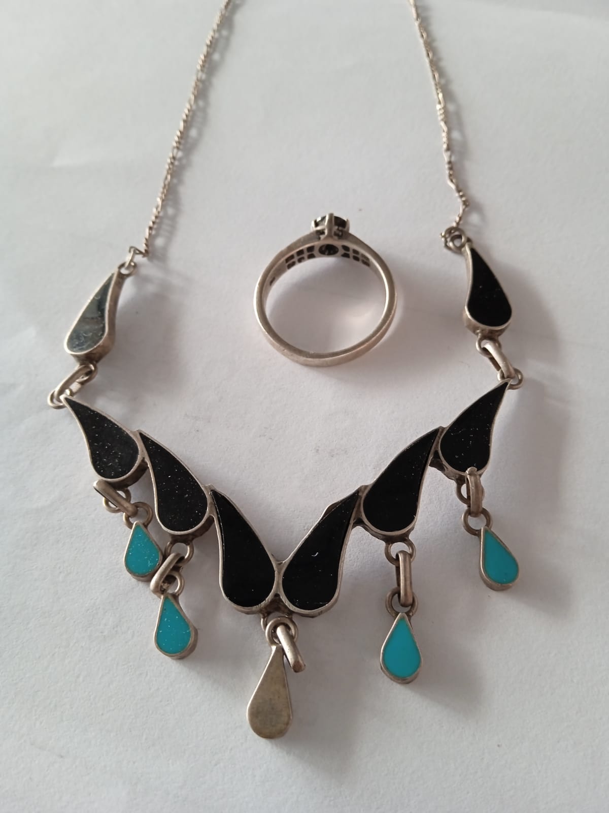 Cadena de plata + anillo - Imagen 2