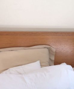 Respaldo enchape madera eucalipto