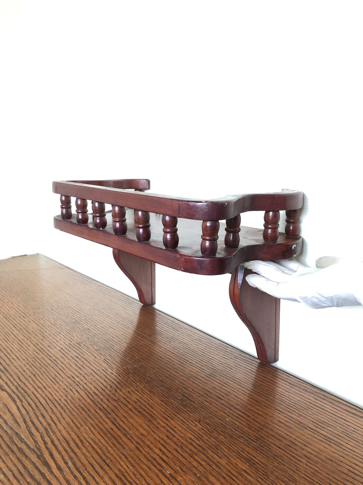 Repisa de madera sólida para colgar - Imagen 2