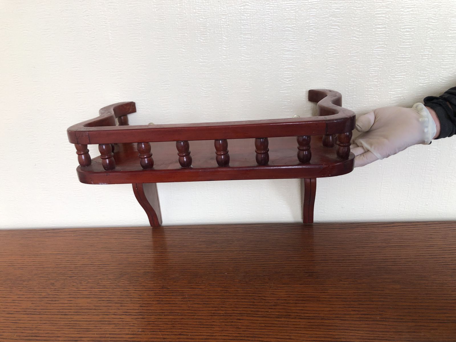 Repisa de madera sólida para colgar - Imagen 3