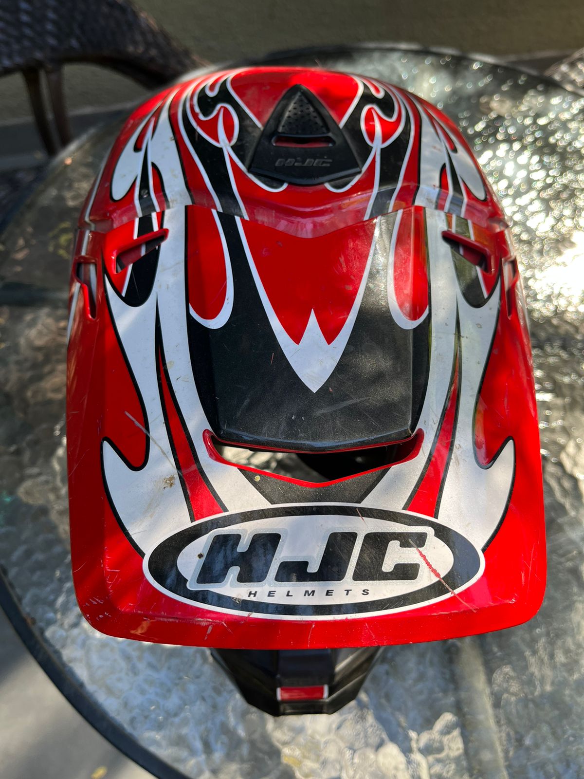 Casco de moto talla M - Imagen 3