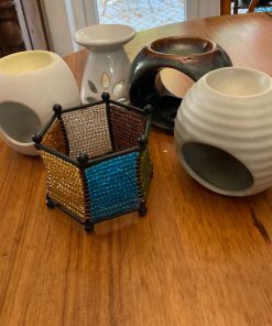 Set 5 aromatizadores y portavelas