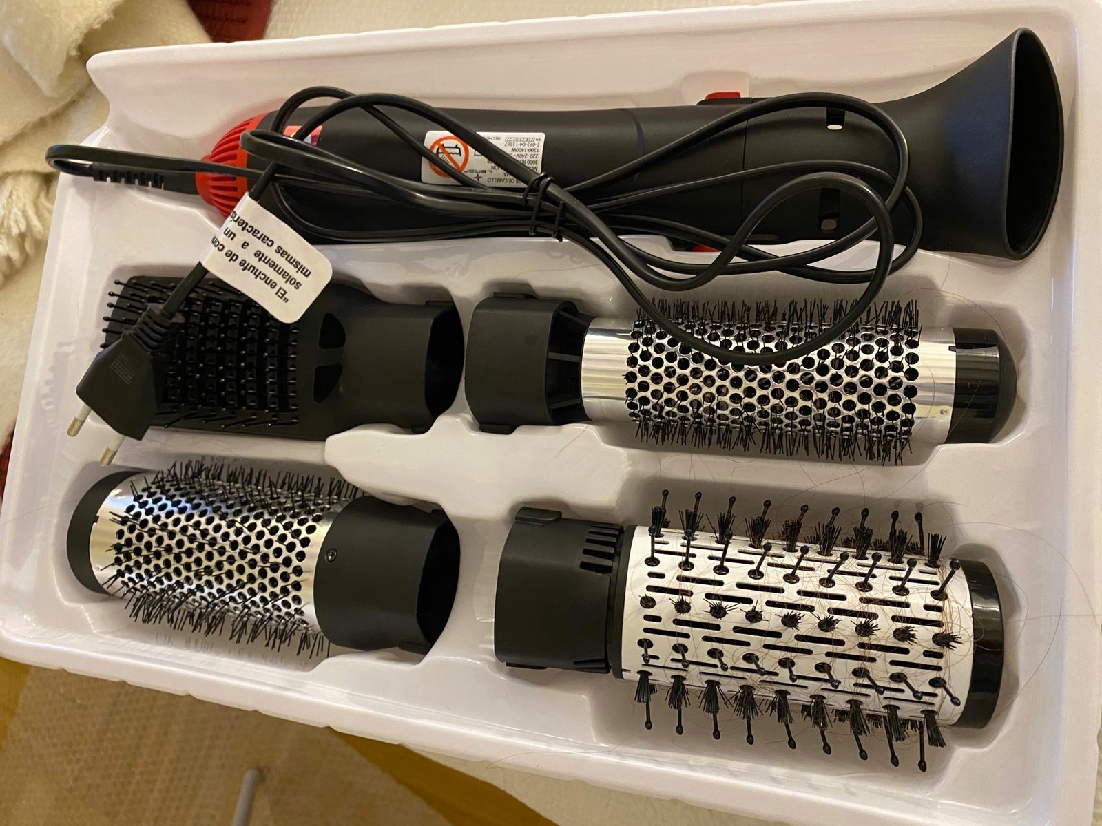 Cepillo de pelo modelador Gama