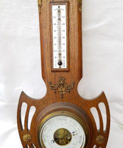 Antiguo Barómetro Termómetro frances