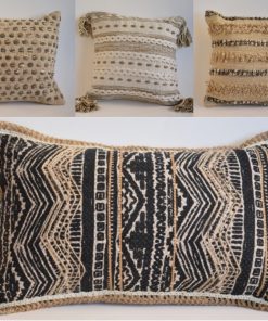 Cojines boho traídos de India
