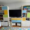 Mueble modular madera maciza