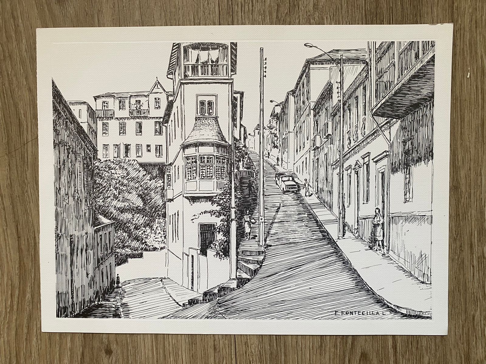 5 Láminas impresas Fontecilla - Imagen 5