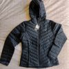 Parka de pluma impermeable mujer