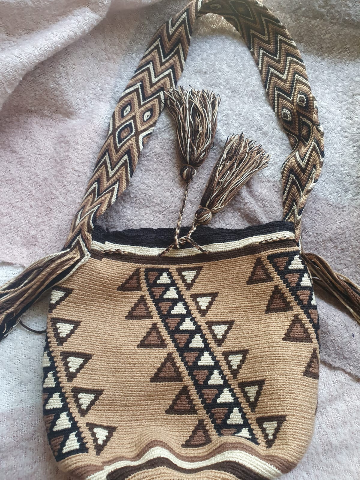 Bolso tonos café
