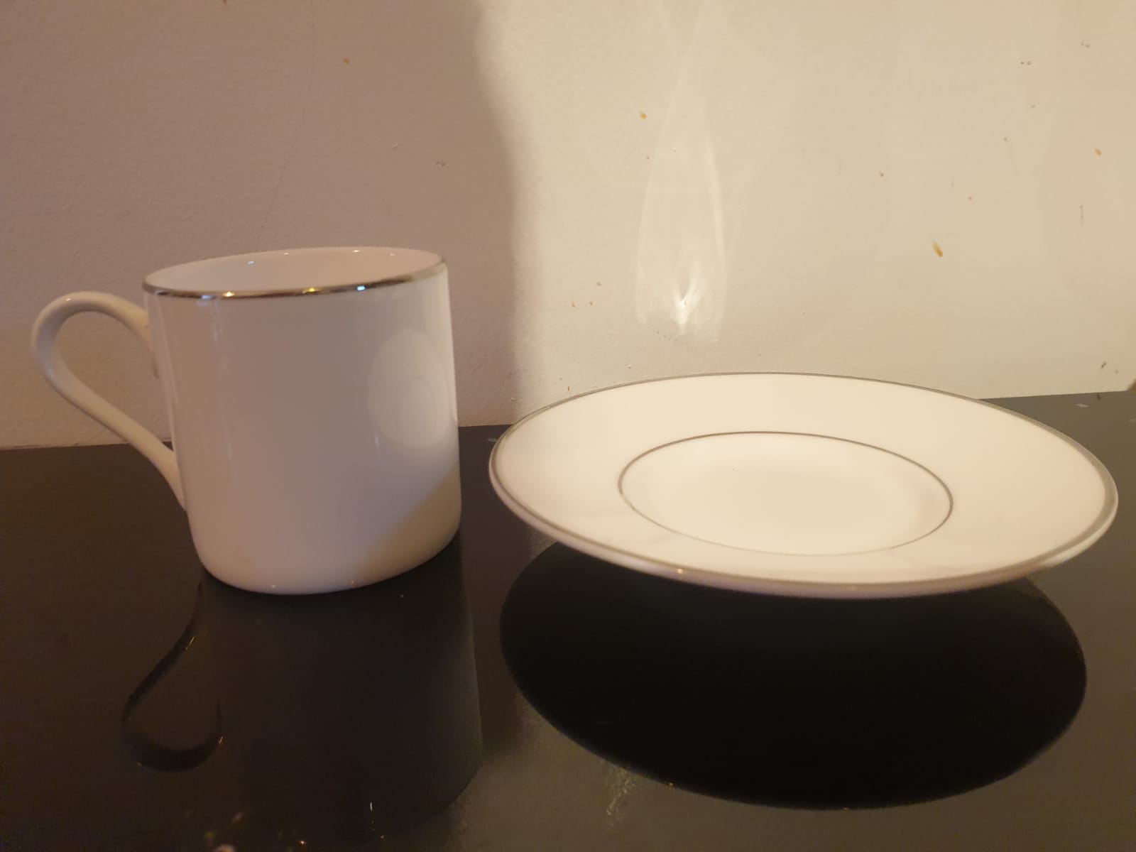Juego de 12 tazas con plato Loza Murillo - Imagen 2