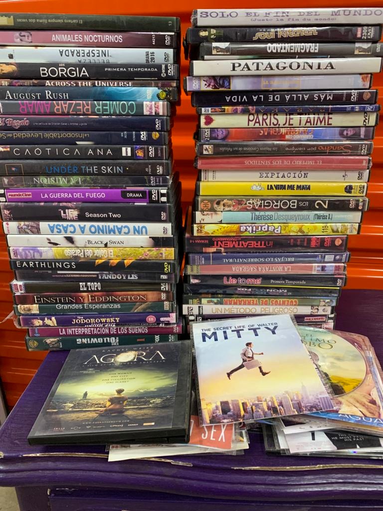 Colección de 80 películas DVD