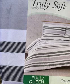 Set de cubre plumón Queen marca Truly Soft