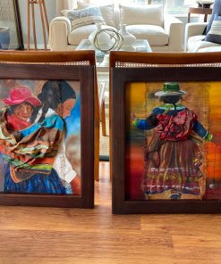 Cuadros atacameñas con relieve