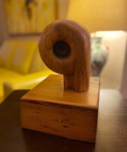 Escultura madera pino oregón