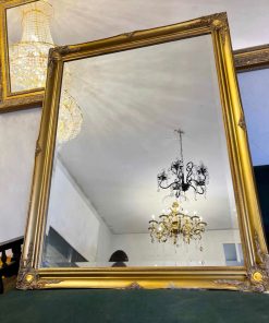 Espejo provenzal marco resina dorado