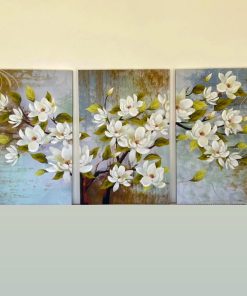 Tríptico tela impresa en bastidor