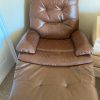 Bergere reclinable cuero Rosen