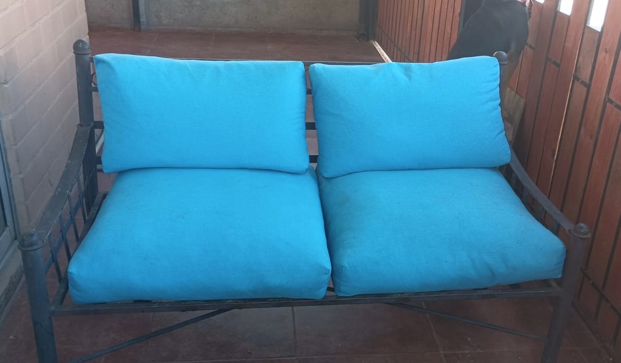 Sofá de terraza de fierro Vende y compra artículos de segunda mano