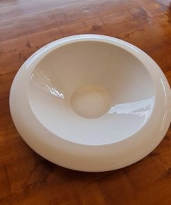 Fuente de cerámica ala ancha