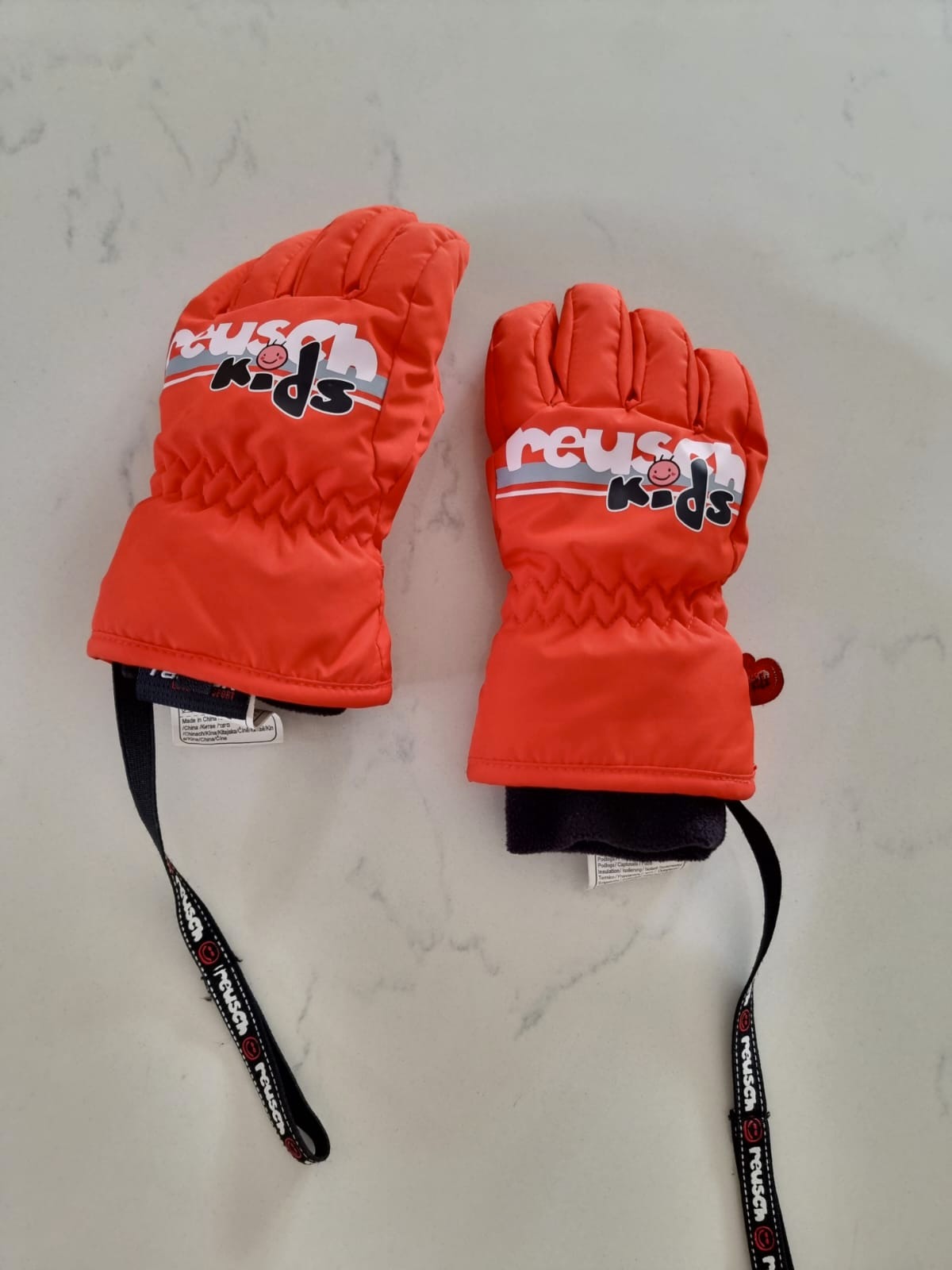 Guantes impermeables infantiles para nieve