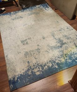 Alfombra DIB Handwoven Abstract Azul