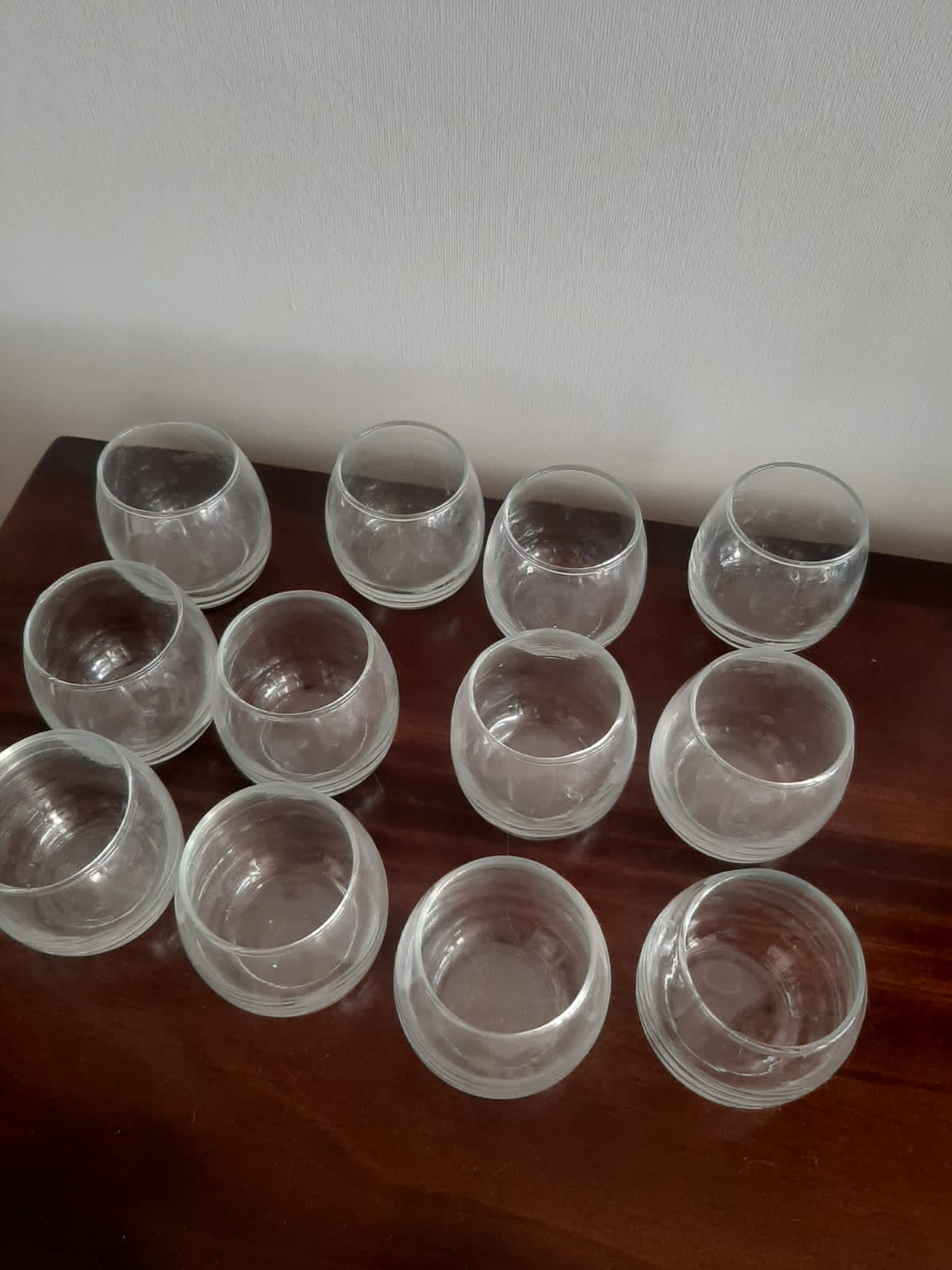 Pack vasos y platos de vidrio 16 piezas - Imagen 2