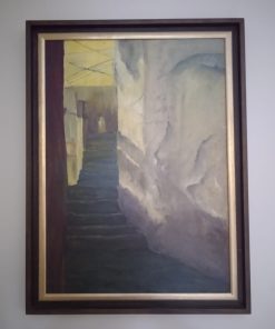 Cuadro Oleo Escalera