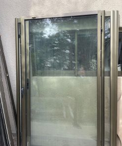 Ventana corredera de 2 hojas perfiles de aluminio