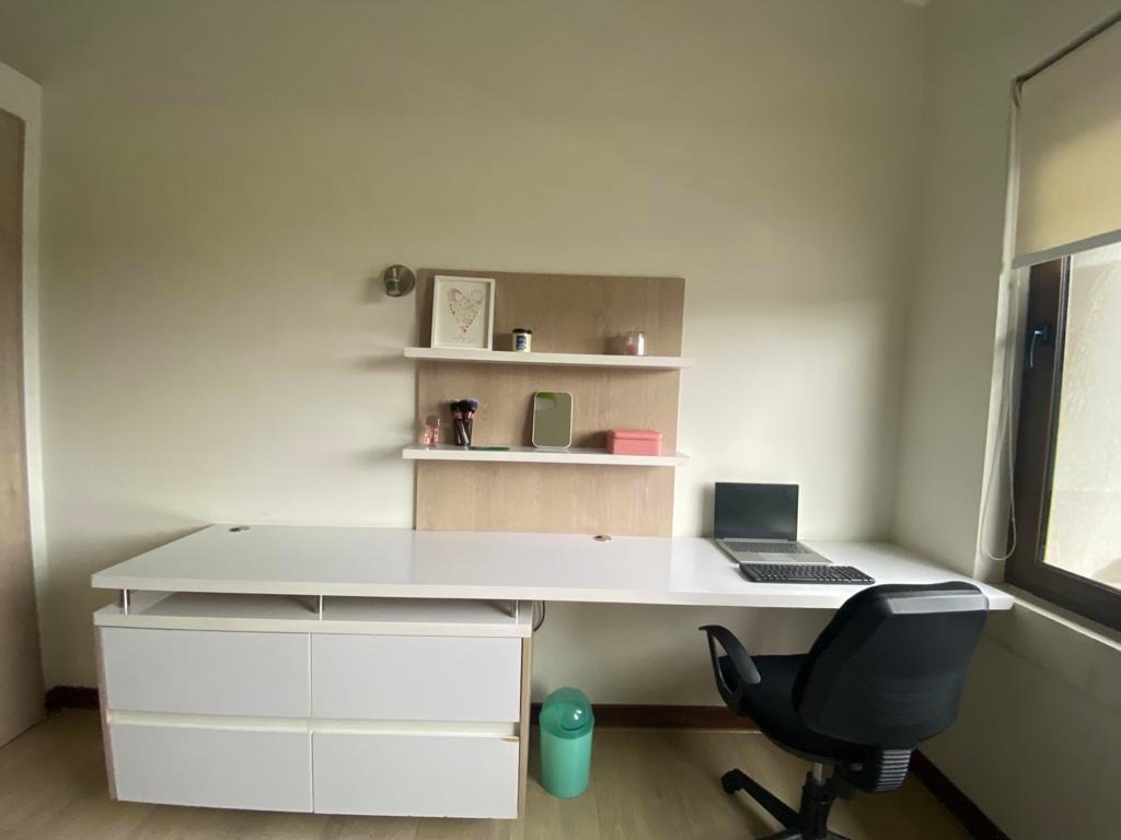 Escritorio melamina blanco
