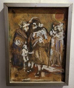 Acrílico sobre tela de Benjamín Dada