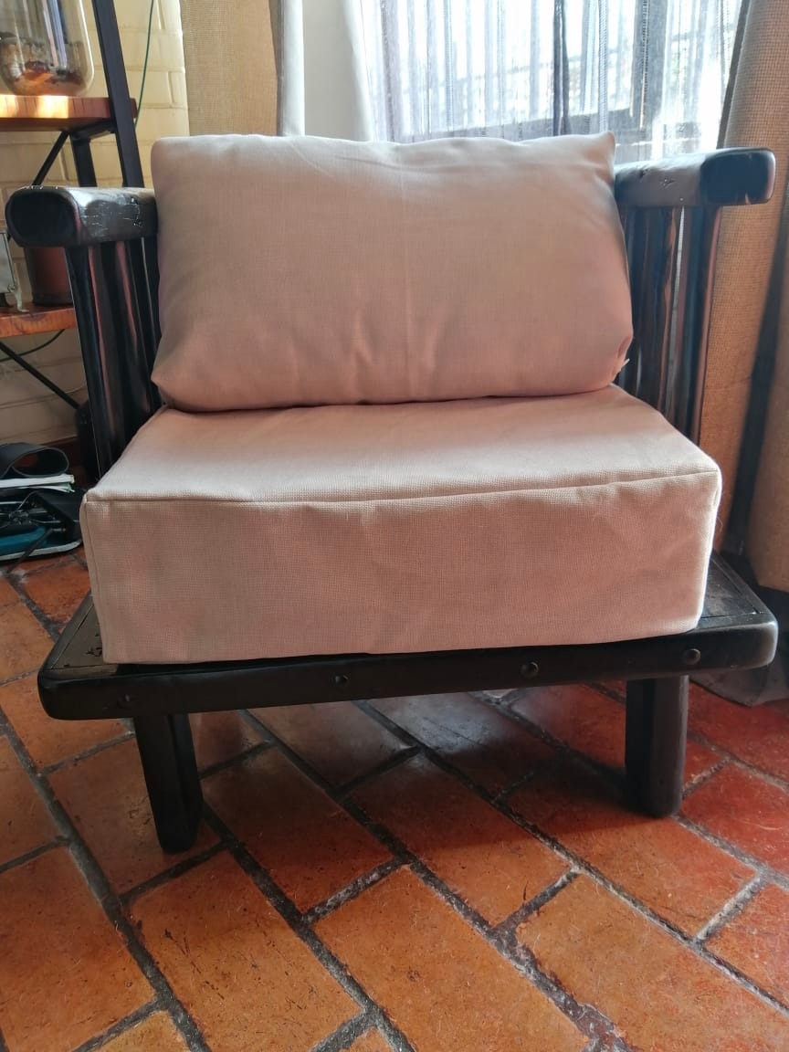 Poltrona de roble negra