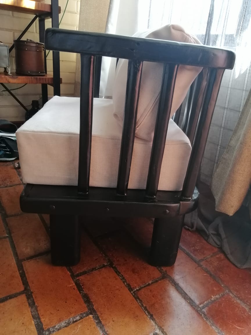 Poltrona de roble negra - Imagen 4