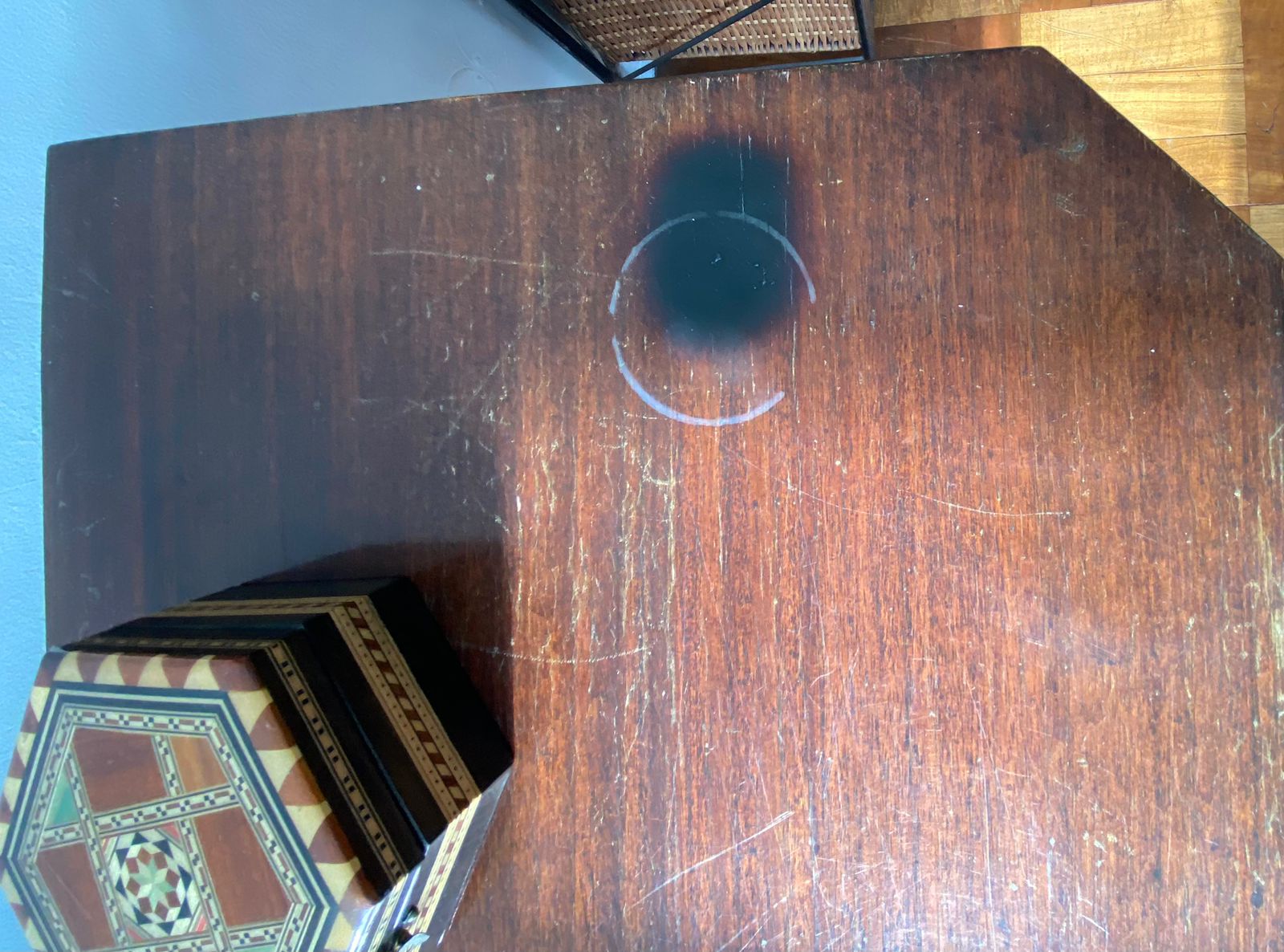 Mesa antigua con extensiones - Imagen 4