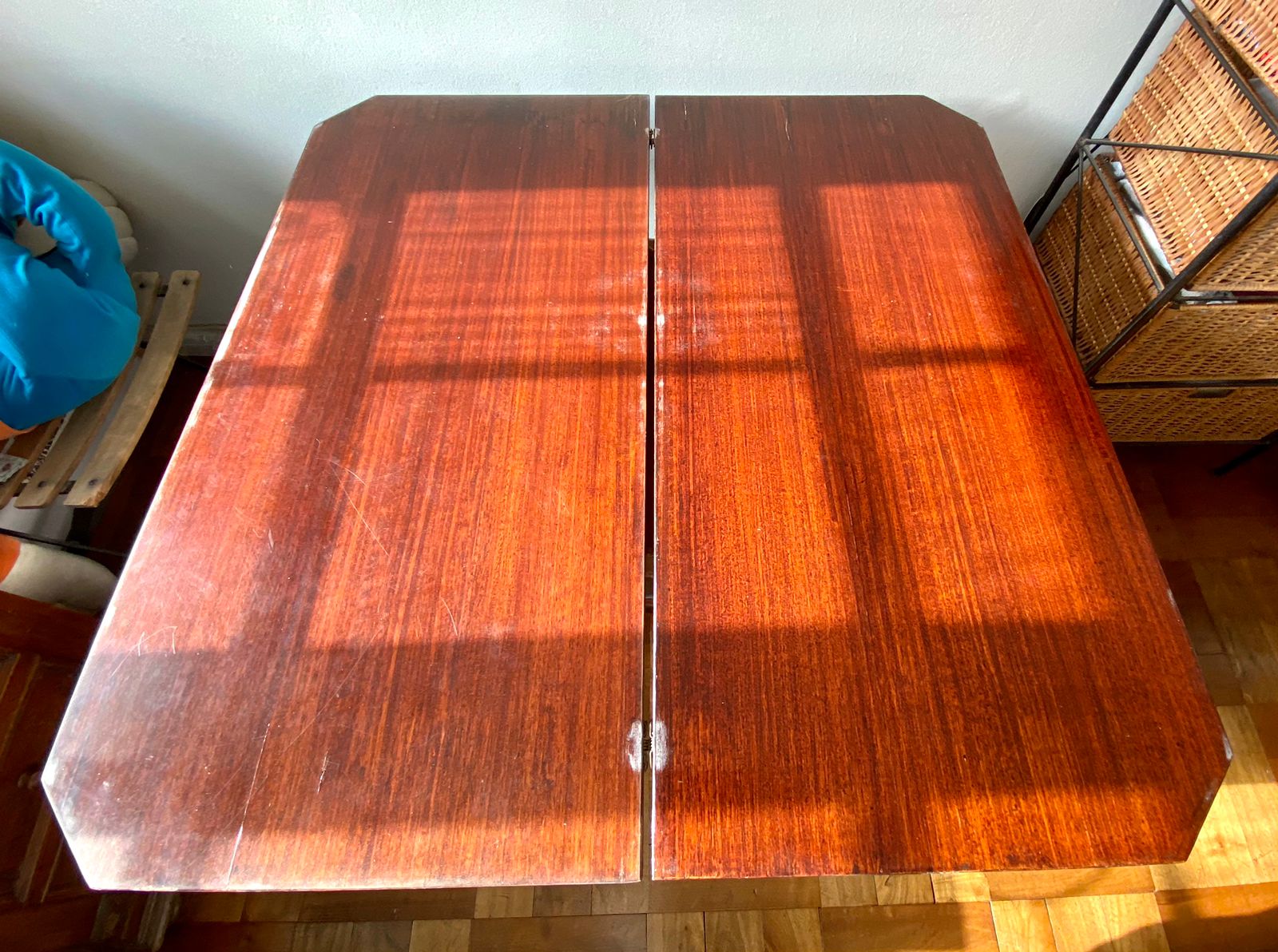 Mesa antigua con extensiones - Imagen 2
