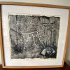 Grabado enmarcado Nathalie Regard numerado 1/3