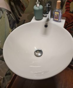 Lavamanos Rigel con monomando Grohe