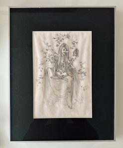Dibujo a lápiz de Victor Castillo