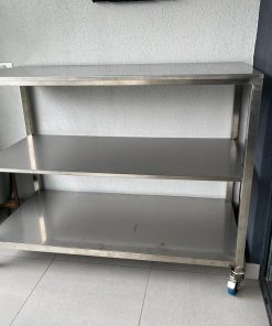 Mesón de trabajo acero inox