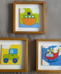 Cuadros con ilustraciones infantiles