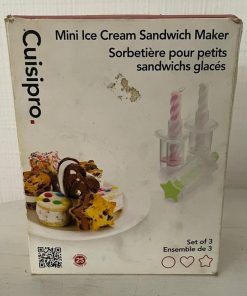 Juego de 3 moldes para Sandwich de helado