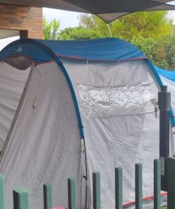 Carpa 4 personas Quechua + piso hermético para camping