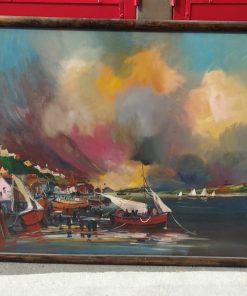 Óleo sobre tela Luis Vicencio