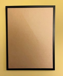 Marco de foto negro madera